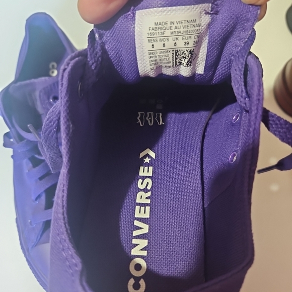 Converse Purple Sneakers - Picture 5 of 8